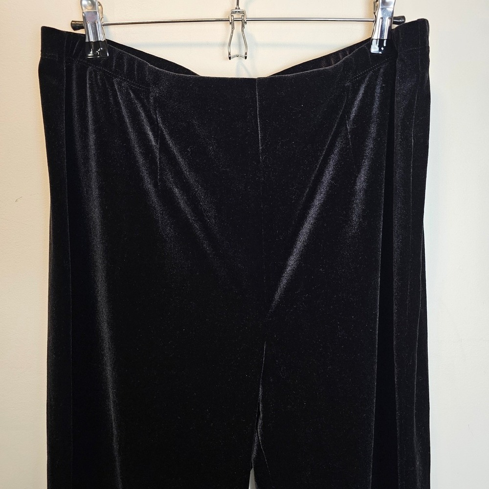 Chico's Velvet Black Sequins Party Top Bundle Pants Skirt Outfit Size 2 Large‎ - Picture 10 of 13